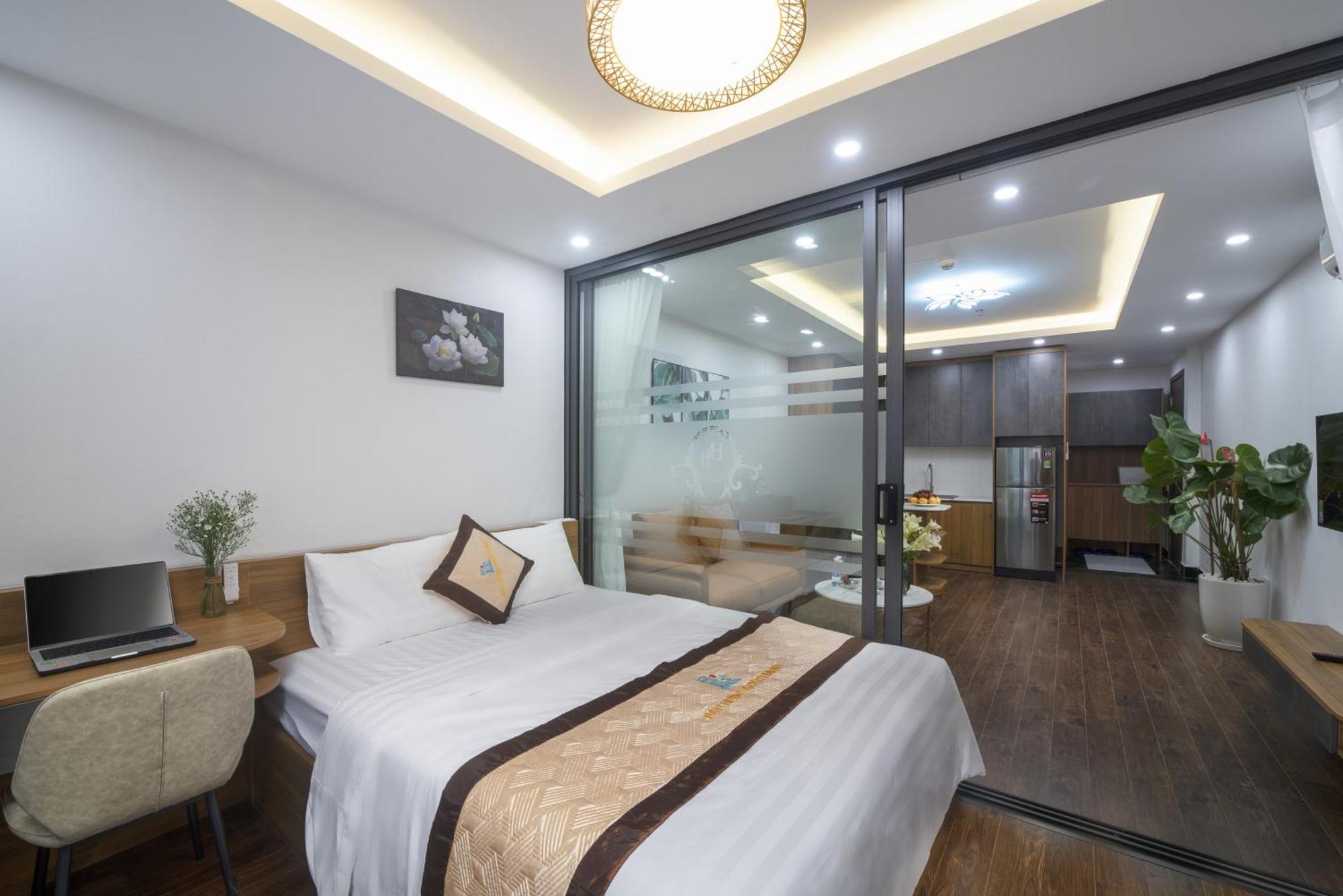 Bao Hung Hotel & Apartment - Tran Quoc Vuong Ханой Стая снимка