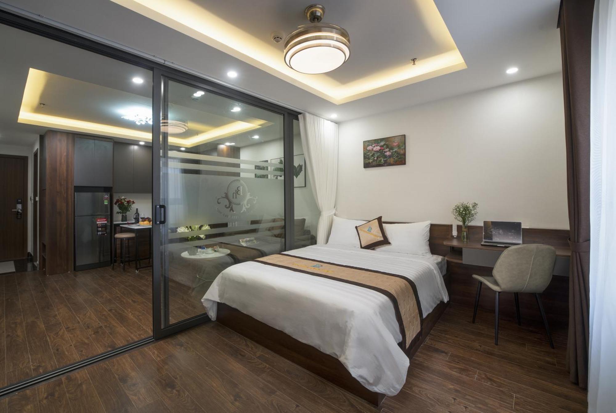Bao Hung Hotel & Apartment - Tran Quoc Vuong Ханой Стая снимка